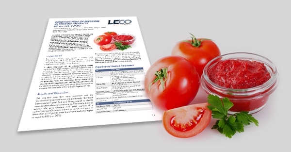 “Determinazione dei pesticidi nei prodotti a base di pomodoro da GC × GC-TOFMS” - LECO in collaborazione con la Scienza della Separazione